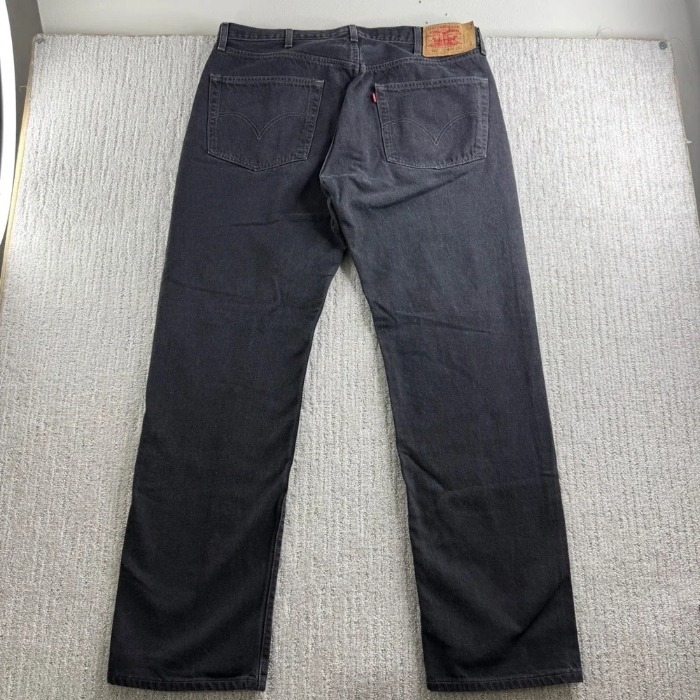 VTG Levis 501 XX Original Straight Leg Black Jeans Mens Size 40x34 (fits 38x33)